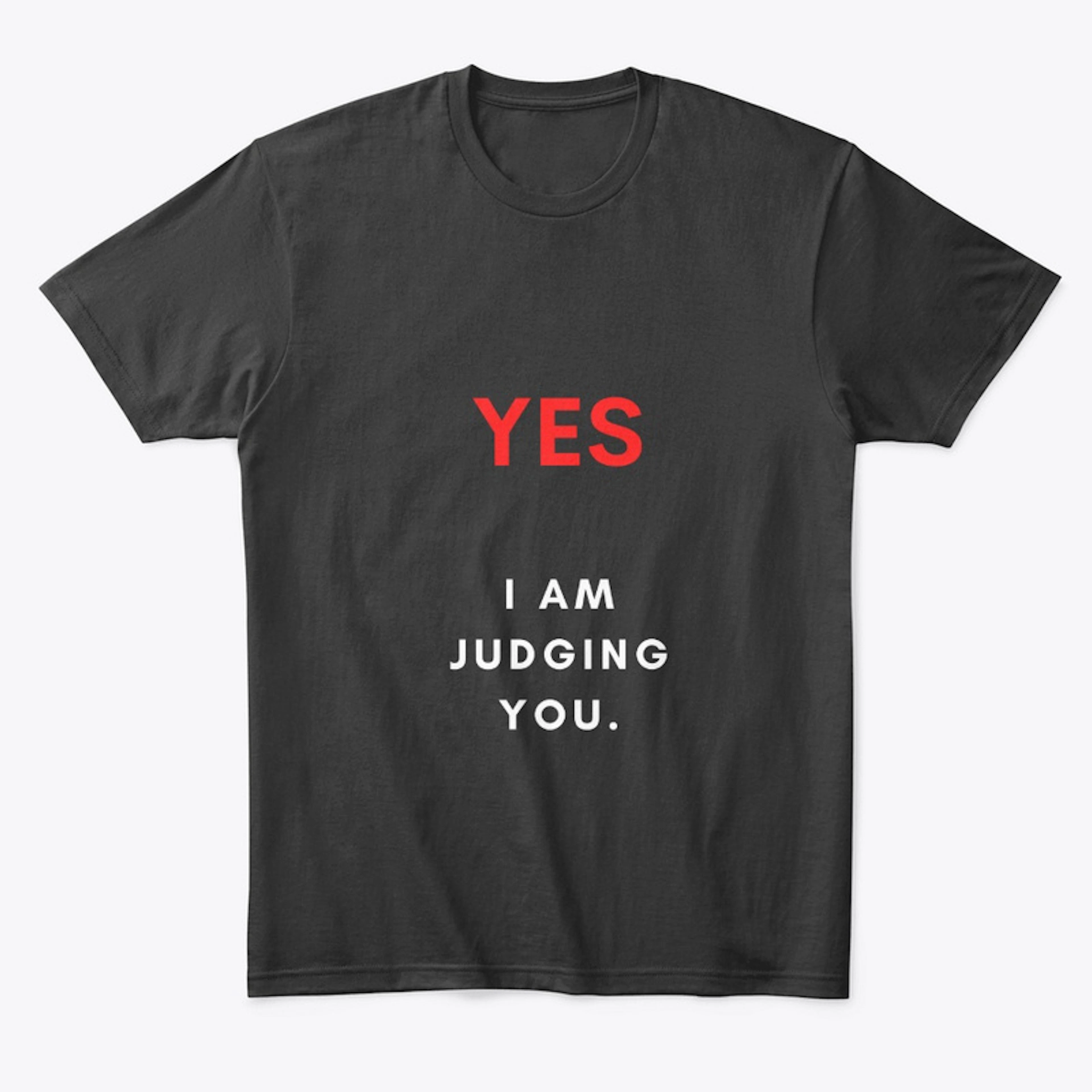 judging you